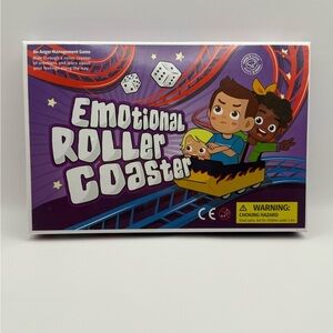Emotional Rollercoaster Anger Management Board Game For Kids & Families NIB